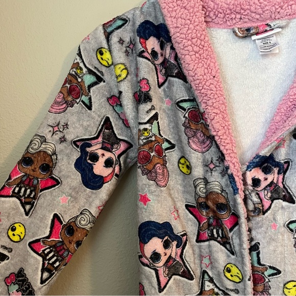 Girls LOL Surprise Robe Size Small Bath Cozy - Picture 2 of 5